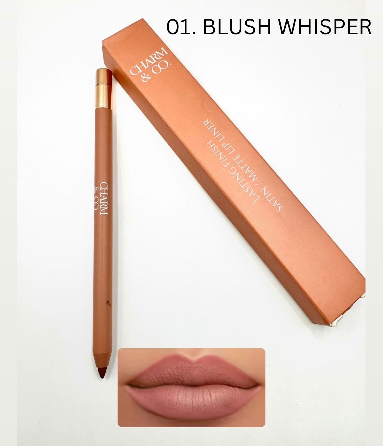 Charm & Co. LASTING FINISH SATIN/ MATTE LIP LINER